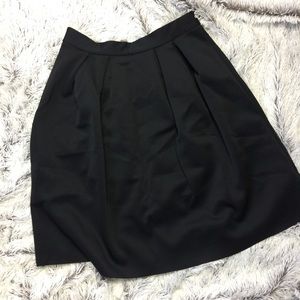 Black ASOS High Waisted Scuba Skirt